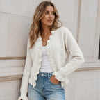 Vera - Elegante Cárdigan De Punto Con Botones