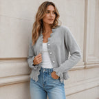 Vera - Elegante Cárdigan De Punto Con Botones