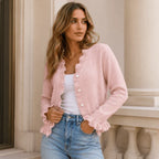Vera - Elegante Cárdigan De Punto Con Botones