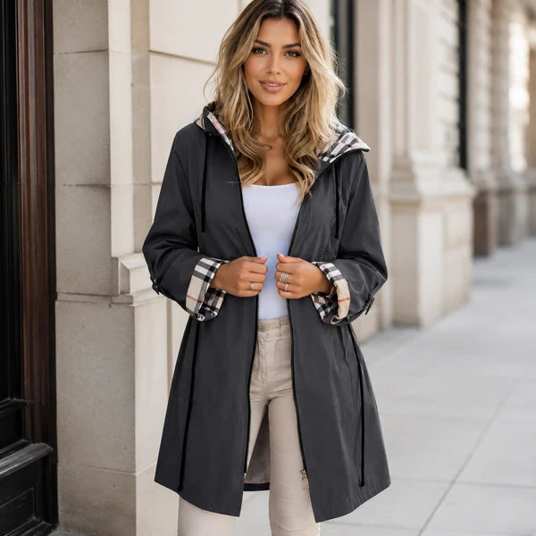 Romena - Cómoda Chaqueta Con Cremallera