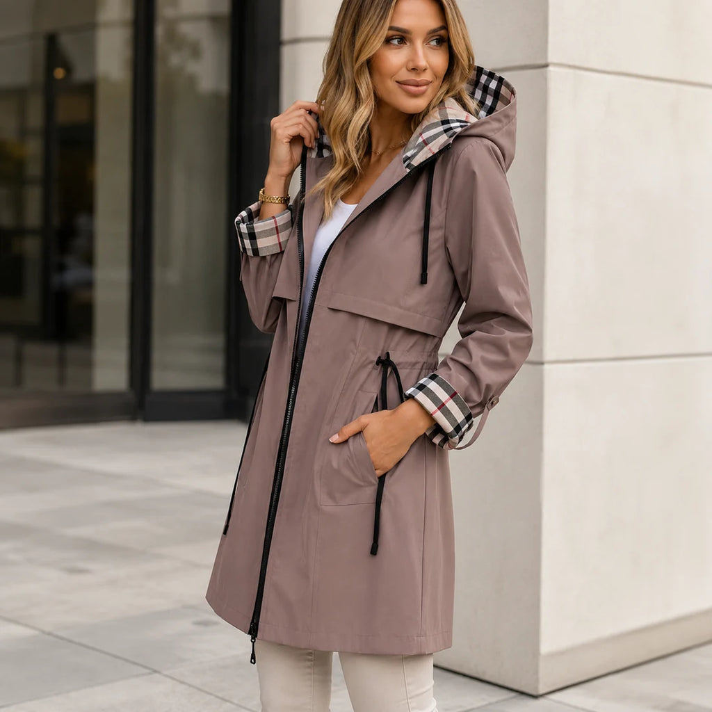 Romena - Cómoda Chaqueta Con Cremallera