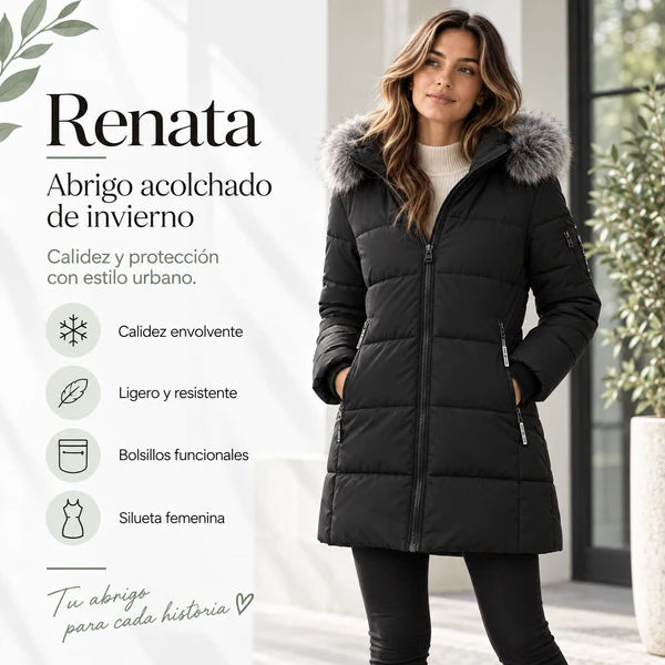 Renata - Abrigo acolchado de invierno