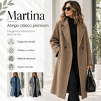 Martina Abrigo Clásico de Invierno Premium