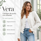 Vera - Elegante Cárdigan De Punto Con Botones