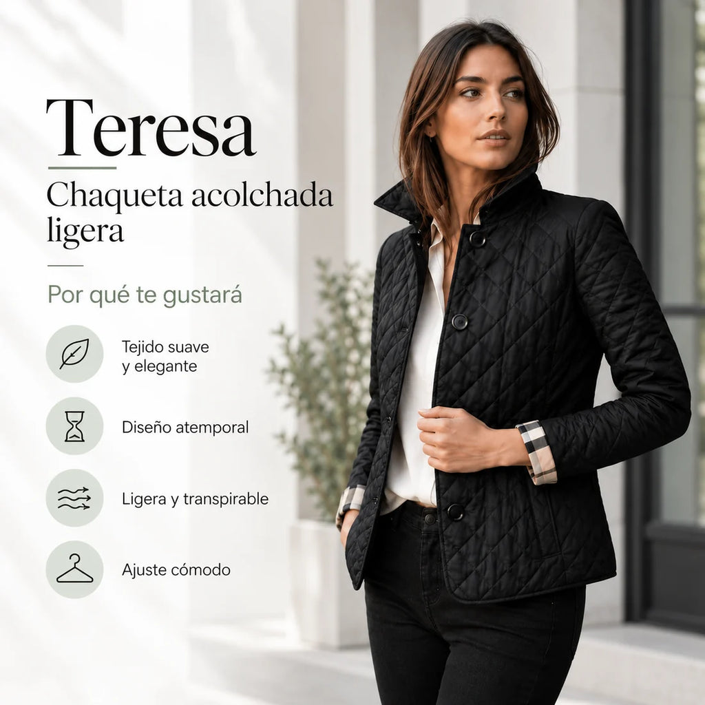 Teresa - Chaqueta De Seda Elegance