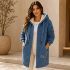 Abril Chaqueta Polar Teddy Para Mujer