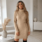 Scott - Vestido De Punto Trenzado