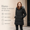 Riana - Abrigo acolchado de invierno