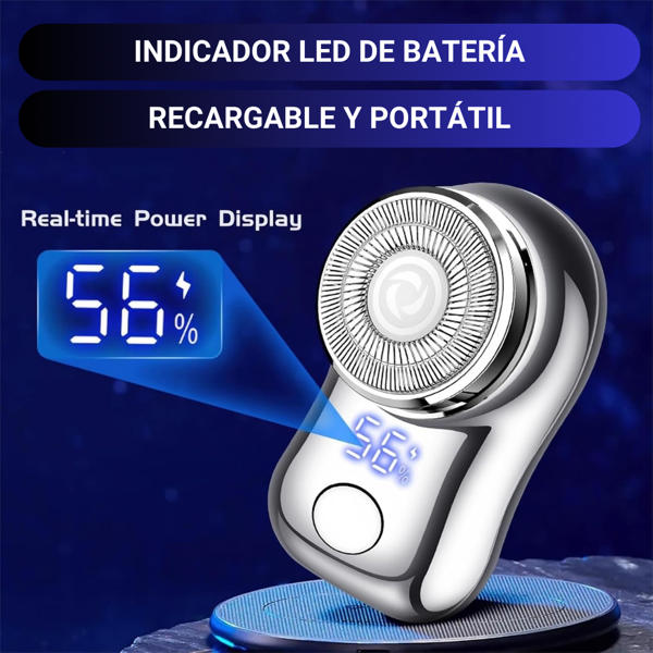 Mini Afeitadora Eléctrica Portátil usb
