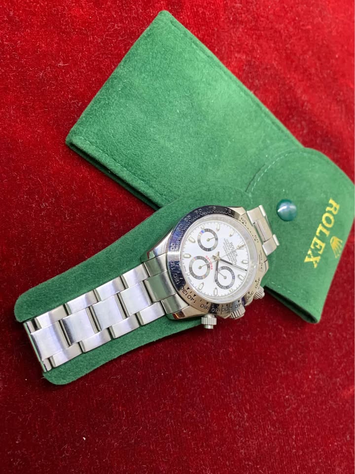 ROLEX DAYTONA ACERO + ESTUCHE DE LUJO