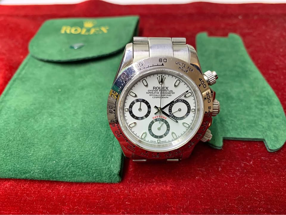ROLEX DAYTONA ACERO + ESTUCHE DE LUJO